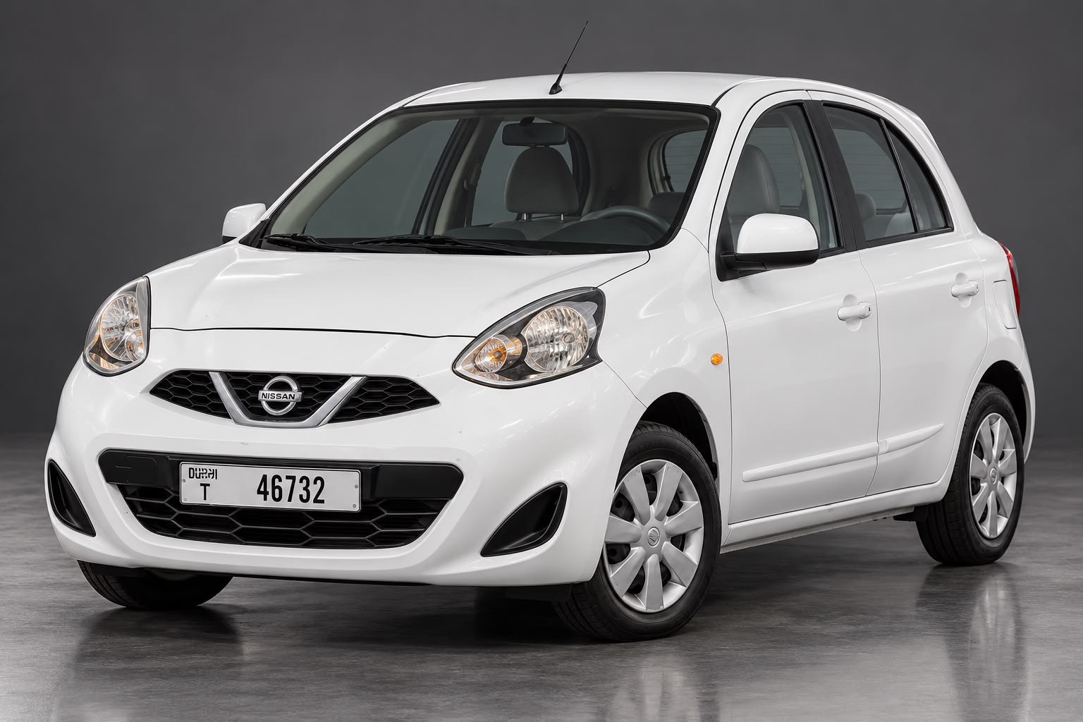 أبيض نيسان Micra S 2020 أبيض نيسان Micra S 2020
