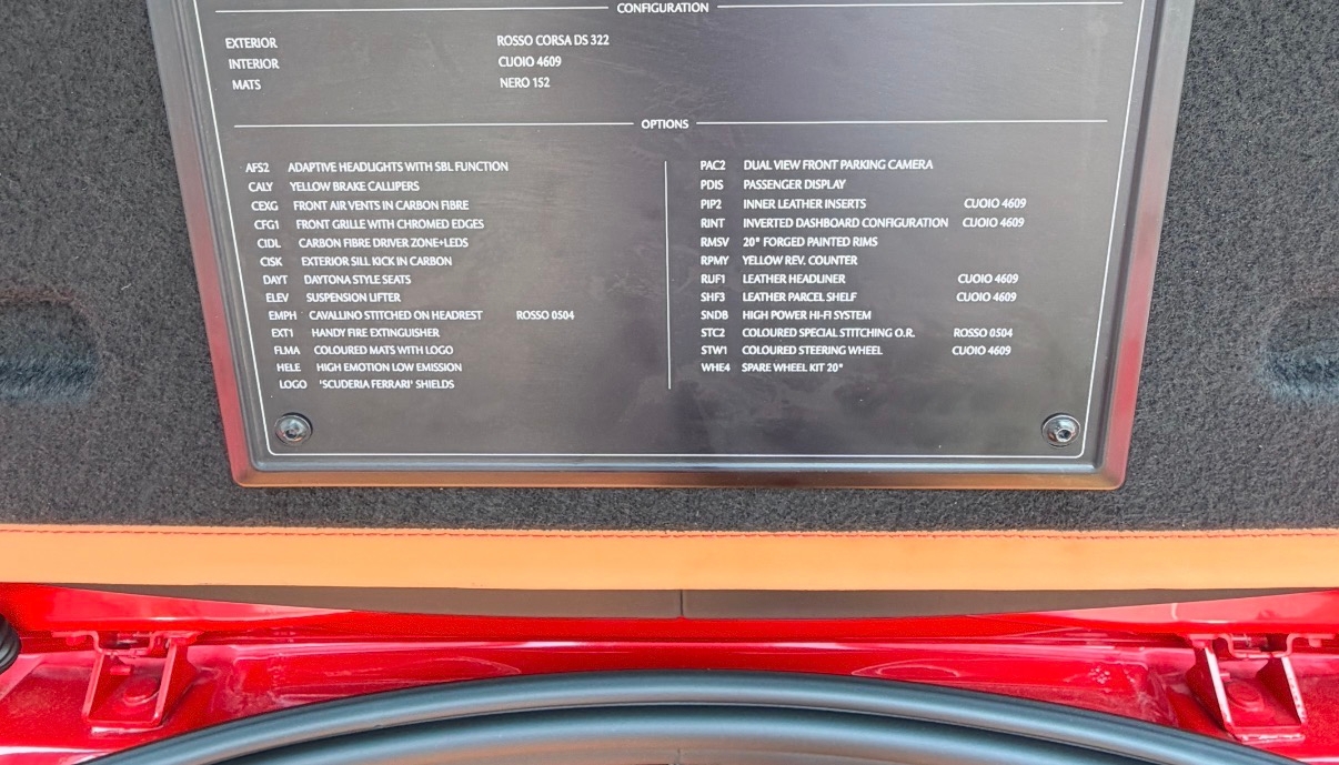 Red Ferrari GTC4 Lusso T T 2018