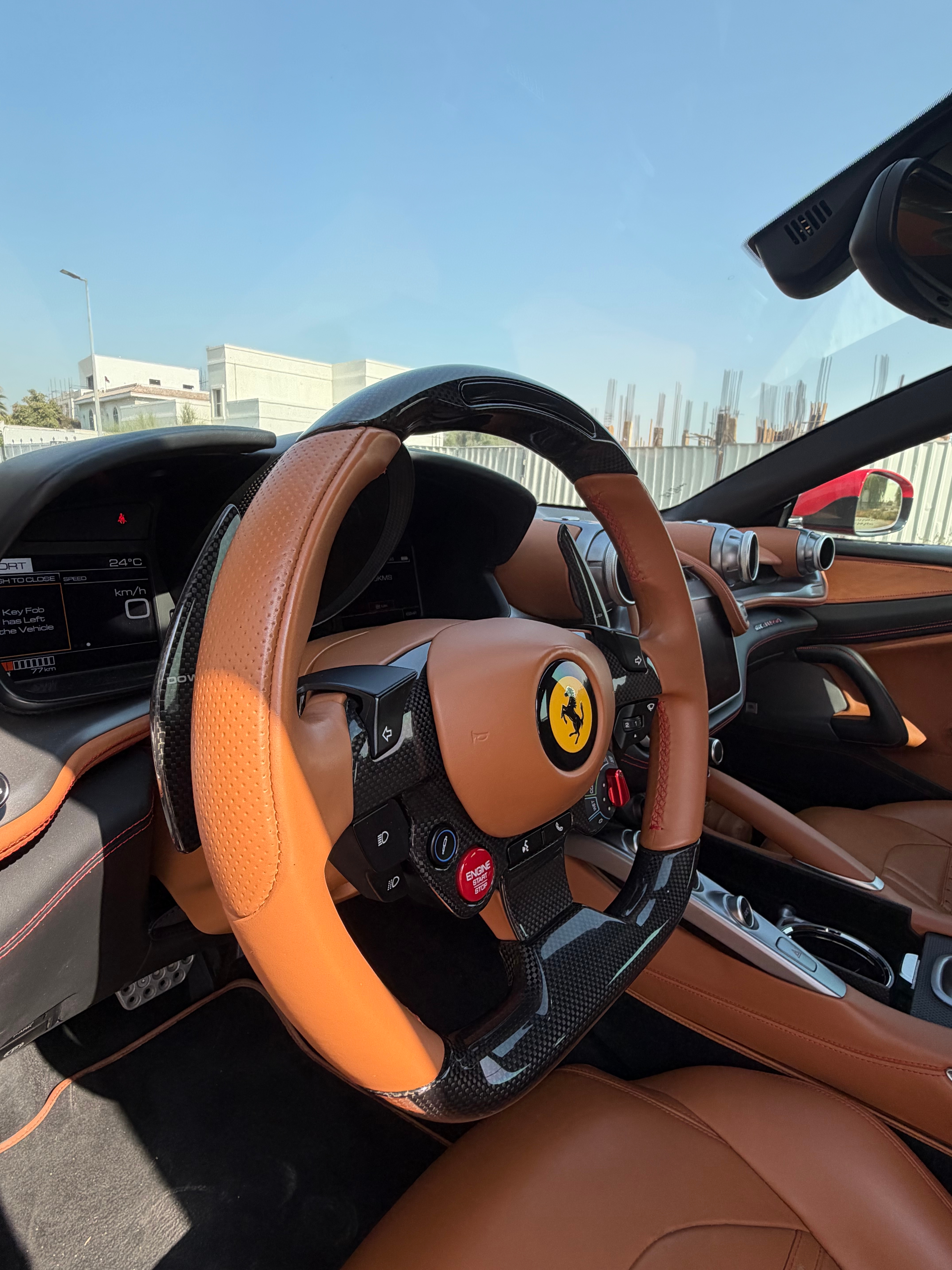 Red Ferrari GTC4 Lusso T T 2018