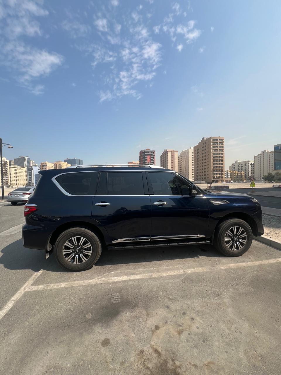 Blauw Nissan Patrol Titanium V6 2023 Blauw Nissan Patrol Titanium V6 2023