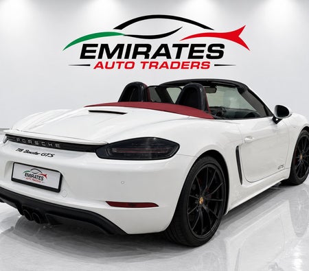 Blanco Porsche 718 Boxster GTS 2018 Blanco Porsche 718 Boxster GTS 2018