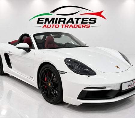 Blanco Porsche 718 Boxster GTS 2018 Blanco Porsche 718 Boxster GTS 2018