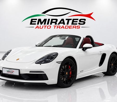 Blanco Porsche 718 Boxster GTS 2018 Blanco Porsche 718 Boxster GTS 2018