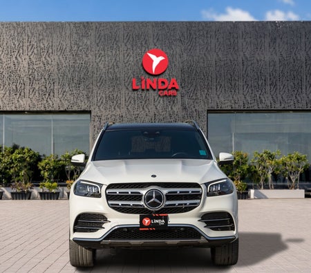 Weiß Mercedes Benz GLS 450 2019 Weiß Mercedes Benz GLS 450 2019