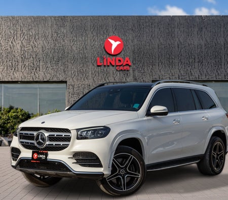 Weiß Mercedes Benz GLS 450 2019 Weiß Mercedes Benz GLS 450 2019