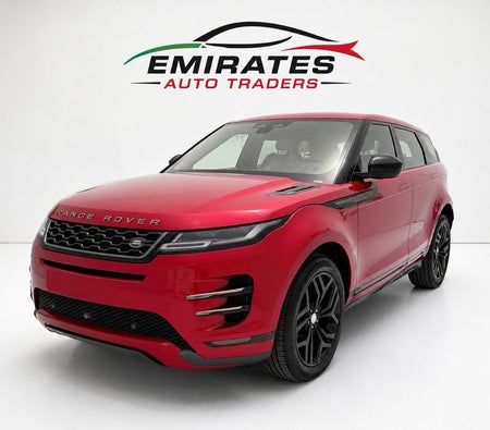 أحمر لاند روڤر Range Rover Evoque R-Dynamic SE 2021 أحمر لاند روڤر Range Rover Evoque R-Dynamic SE 2021