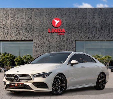 Beyaz Mercedes Benz CLA 250 AMG Line Premium 2021 Beyaz Mercedes Benz CLA 250 AMG Line Premium 2021