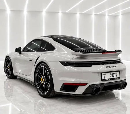 Gray Porsche 911 Turbo S 2021