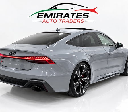 Gray Audi RS7 50th Edition 2022