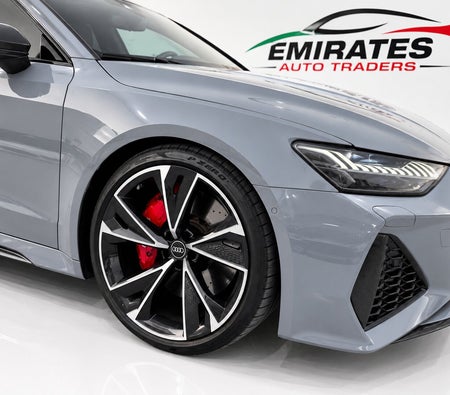 Gray Audi RS7 50th Edition 2022