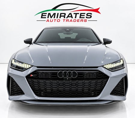 Gray Audi RS7 50th Edition 2022
