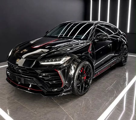 zwart Lamborghini Urus 2022