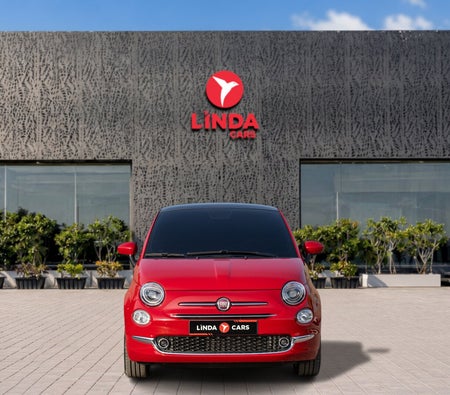 Kırmızı Fiat 500 dolce 2024