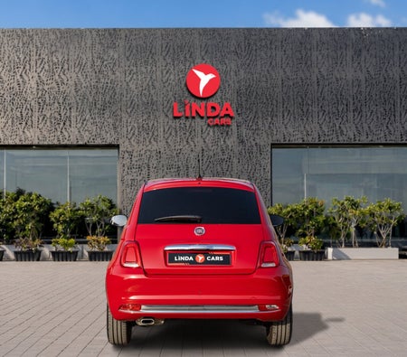 Kırmızı Fiat 500 dolce 2024