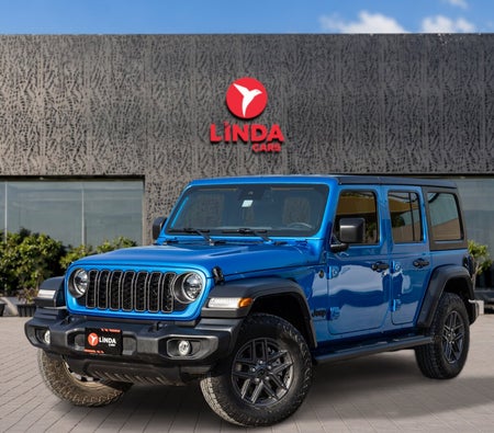 Mavi Jeep Wrangler Unlimited Sport 2024 Mavi Jeep Wrangler Unlimited Sport 2024