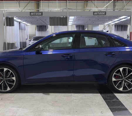 Blue Audi S3 TFSI Quattro 2023 Blue Audi S3 TFSI Quattro 2023