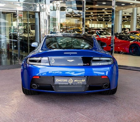 Blauw Aston Martin Vantage S 2015