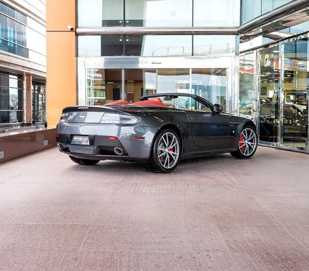 Gray Aston Martin Vantage S Roadster 2016