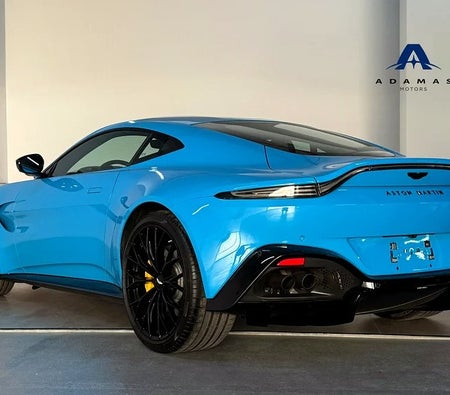 Blauw Aston Martin Vantage 2023