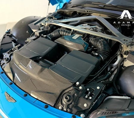 Blauw Aston Martin Vantage 2023