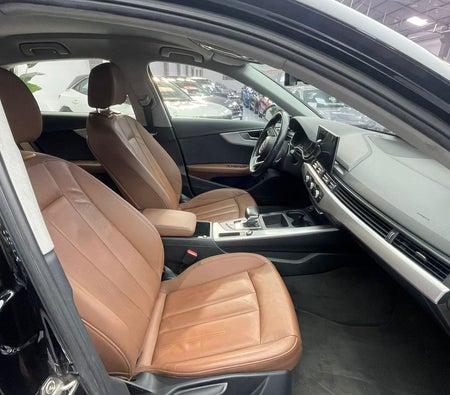 Black Audi A4 2.0 TDI BA Premium 2021