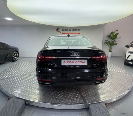 Black Audi A4 2.0 TDI BA Premium 2021