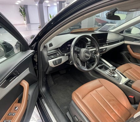 Black Audi A4 2.0 TDI BA Premium 2021