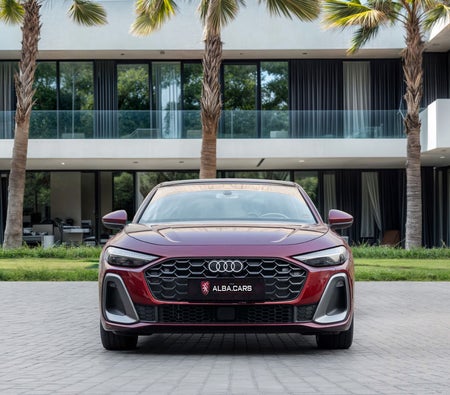 Rosso Audi A5 S-line 2025