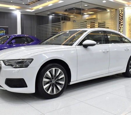 أبيض أودي A6 45 TFSI 2020