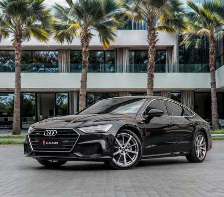 أسود أودي A7 45 TFSI S-Line 2021 أسود أودي A7 45 TFSI S-Line 2021