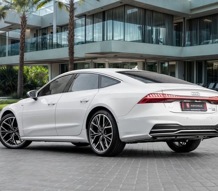 White Audi A7 S-line 2024