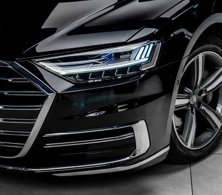 أسود أودي A8 55 TFSI Quattro 2019