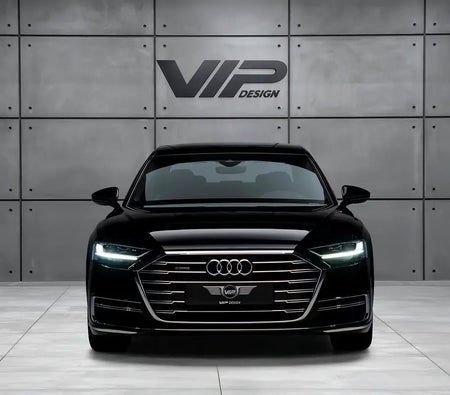 أسود أودي A8 55 TFSI Quattro 2019