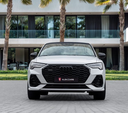 White Audi Q3 40 TFSI S-Line 2025