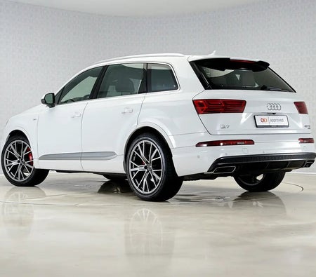 Weiß Audi Q7 45 TFSI quattro S line 2018