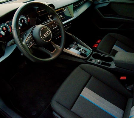 Black Audi A3 2023