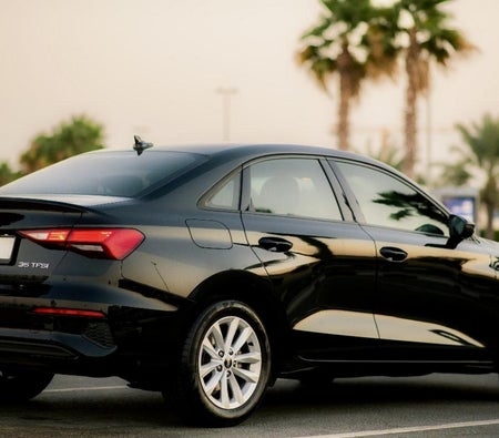 Black Audi A3 2023