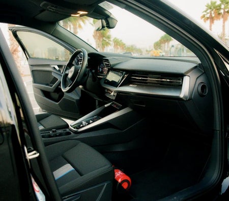 Black Audi A3 2023
