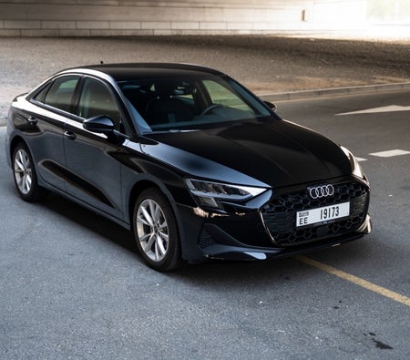 Black Audi A3 2025