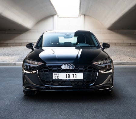 Black Audi A3 2025