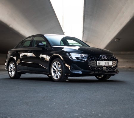 Black Audi A3 2025