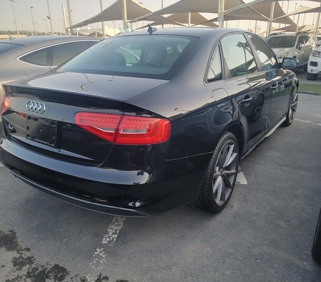 Black Audi A4 S-line 2016