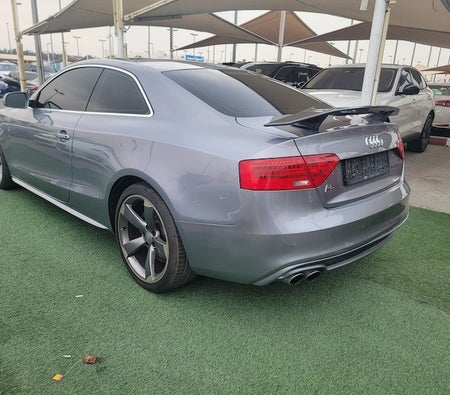 Gold Audi A5 S-line 2015