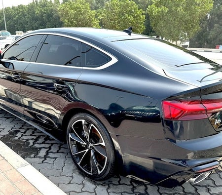 Black Audi A5 S Line 2021