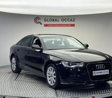 Siyah Audi A6 2013