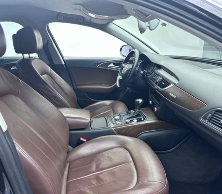 Siyah Audi A6 2013