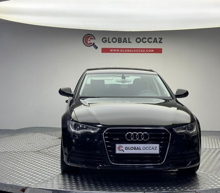 Siyah Audi A6 2013