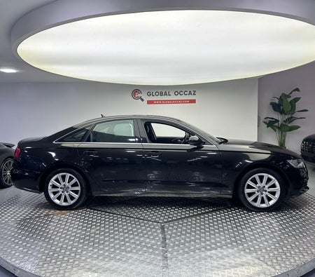 Siyah Audi A6 2013