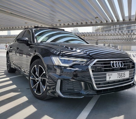 Black Audi A6 2020