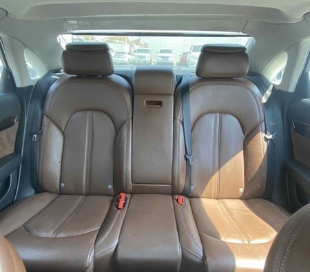 Silver Audi A8 2017